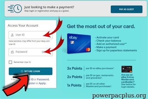 eBay Purchases 3 Reward Points on the first 1,000. . Synchrony ebay mastercard login